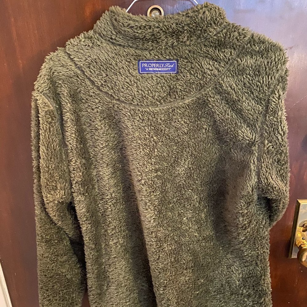 Properly Tide Men's Medium Sherpa Pullover